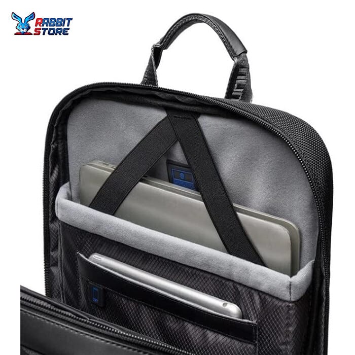 Arctic Hunter B00410 Expandable 15.6 inch Laptop Backpack, Black