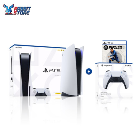 Sony PlayStation 5 CD Version 825GB Ibs warranty + Controller DualSense Ps5+ FIFA 23