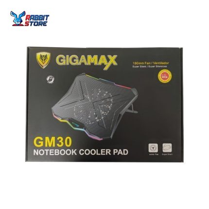 GIGAMAX GM30 Laptop USB Cooling Pad (Black)