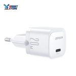 Joyroom JR-TCF02 PD Mini Charger 20W with 1m Type-C to Lightning Cable – White