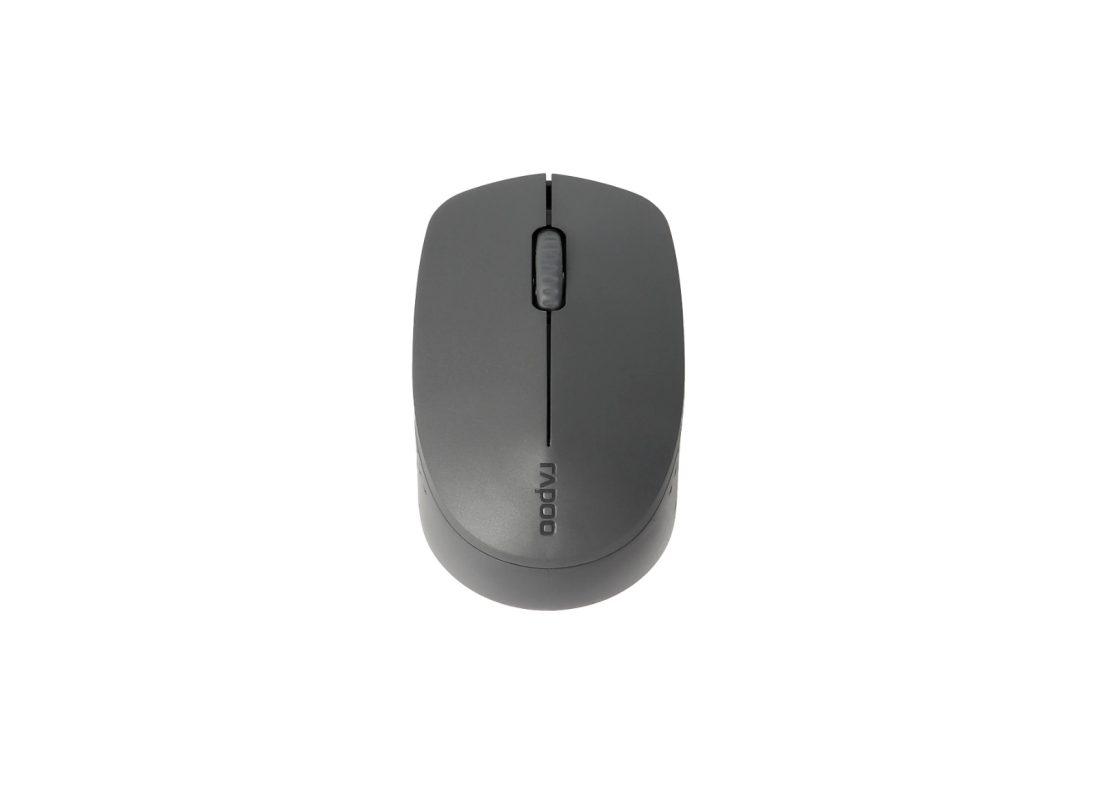 Rapoo M100G Silent Multi-Mode Wireless Mouse - Dark Grey