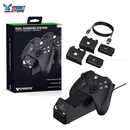 SparkFox Dual Charging Station for Xbox Series XS Controller