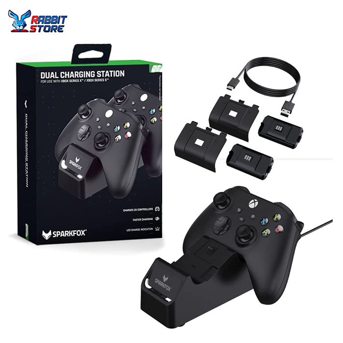 SparkFox Dual Charging Station for Xbox Series XS Controller2 |