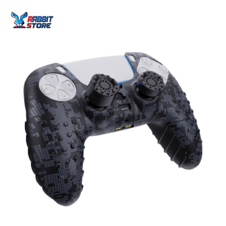 SparkFox Silicone Case With Grips For PS5 Controller (Grip Pack) - Black