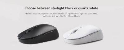 Xiaomi Mi Dual Mode Wireless Mouse Silent Edition - Black