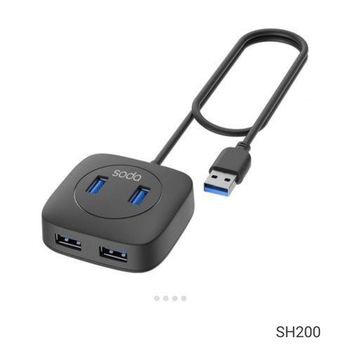 Soda SH200 – 4 Port 3.0 USB HUB Black 3 |