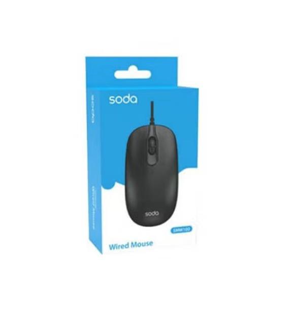 Soda SMW100 Wired Mouse - Black