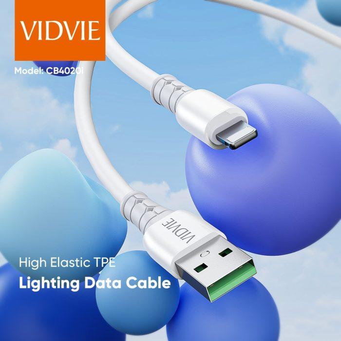 VIDVIE High Elastic TPE Lightning Data Cable (CB4020i )