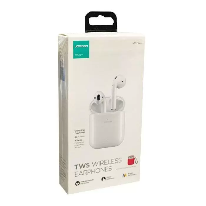 Joyroom JR T03s TWS Wireless Earphones White 1 |