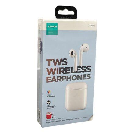 Joyroom JR-T03s TWS Wireless Earphones - White (NEW)