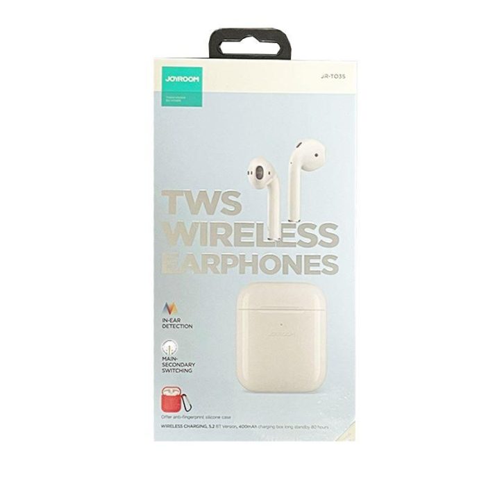 Joyroom JR T03s TWS Wireless Earphones White NEW1 1 |