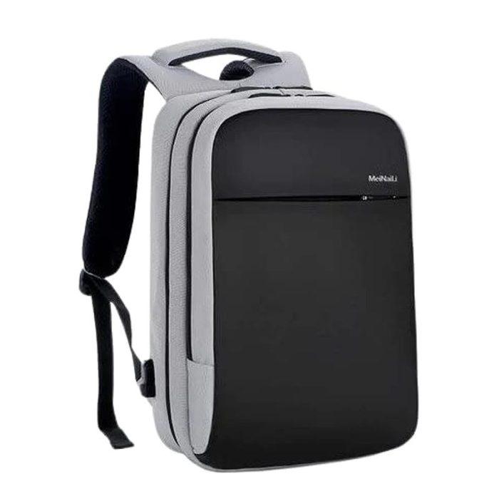 Meinaili 1802 15.6 Inch Waterproof Laptop Backpack grey |