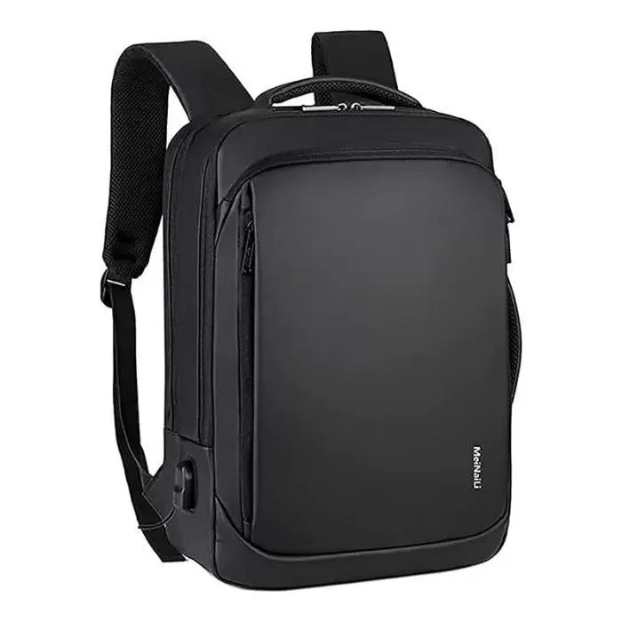 Meinaili 1901 Business Anti Thief Travel Laptop Backpacks with USB ( Black )