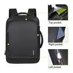Meinaili 1901 Business Anti Thief Travel Laptop Backpacks with USB ( Black )
