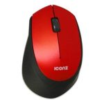 ICONZ Silent Wireless Mouse (WM02R) - Red