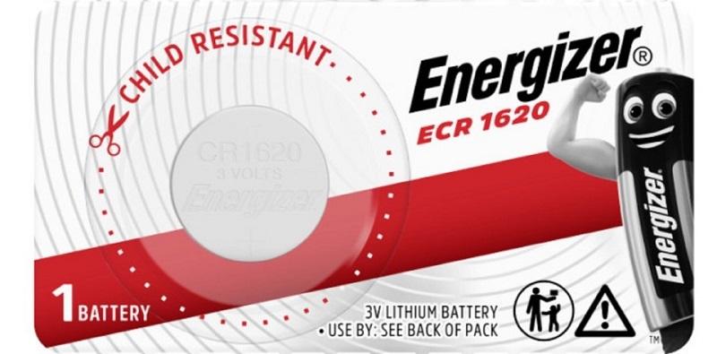 Energizer ECR 1620 3V Lithium Battery