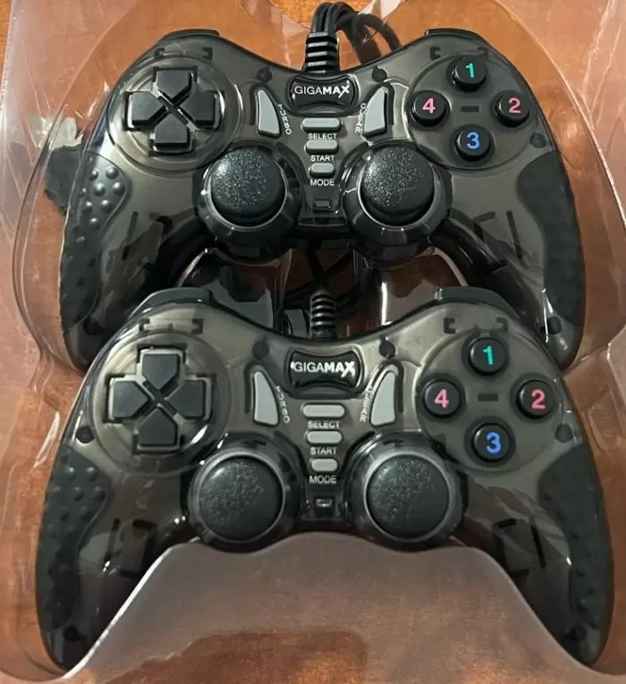 Gigamax Gamepad GP8072 Double – Metalic Grey
