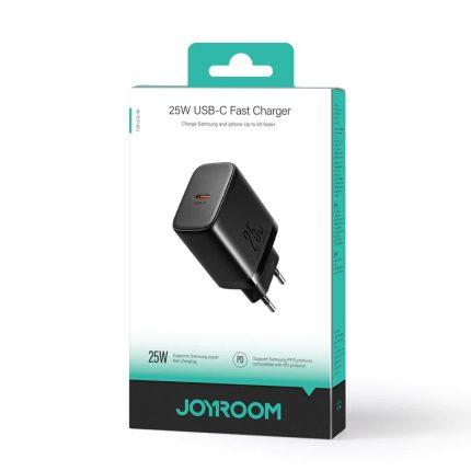 Joyroom Jr-TCF11EU 25W USB-C Fast Charger - 1m Type-C to Type-C Data Cable ( Black )