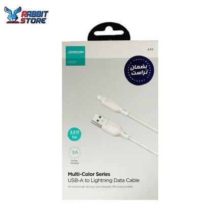 Joyroom SA34-AL3 3A USB-A to Lightning Data Cable ( White )