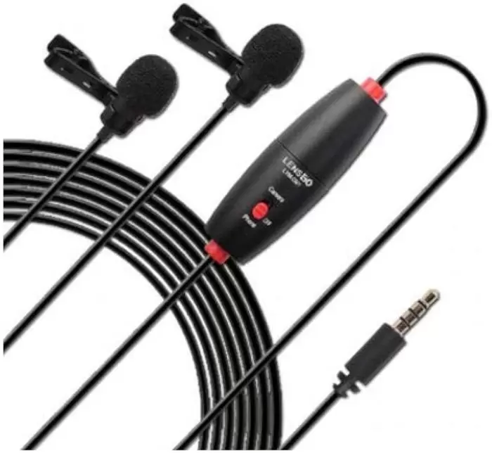 Lensgo LYM-DM1 Mini Lavalier Microphone (2)