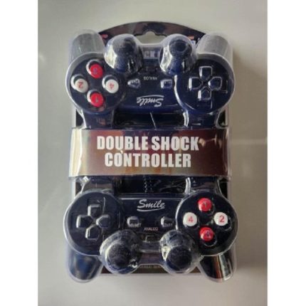 Double Shock Controller - USB-208D ( Black )