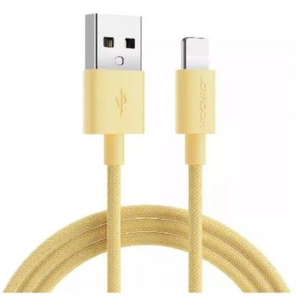 Joyroom M13 Colorful Fast Charger Cable Lightning - 2.4A - 1m (Yellow)