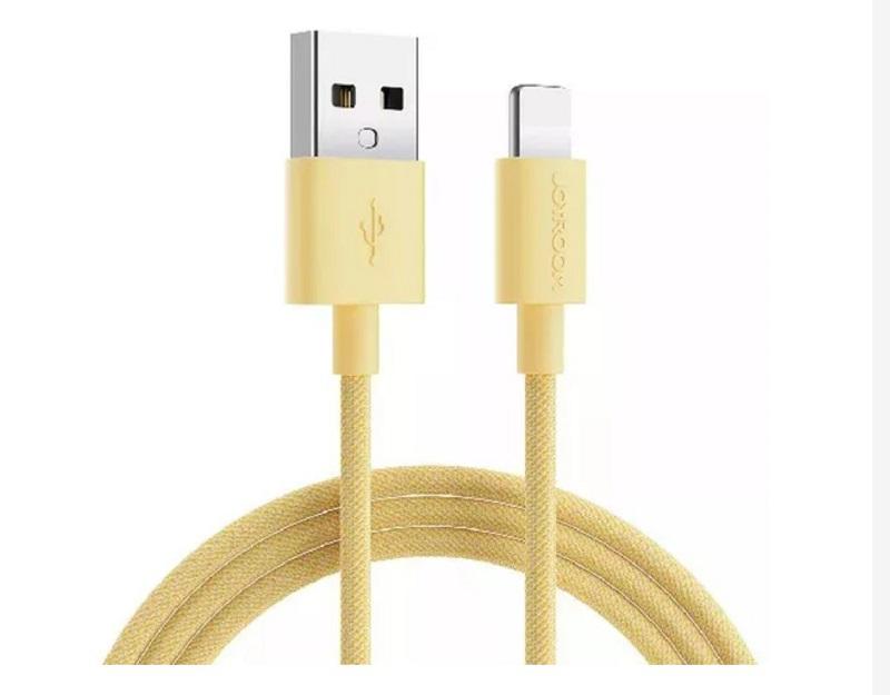 Joyroom M13 Colorful Fast Charger Cable Lightning - 2.4A - 1m (Yellow)