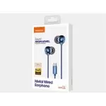 Recci REP-L36 Metal Wired Earphone Type-C - 120cm