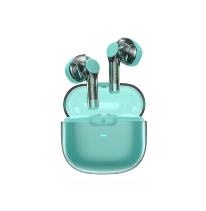 Wiwu T12 Pure Sound True Wireless Stereo Headset - Turquoise Blue