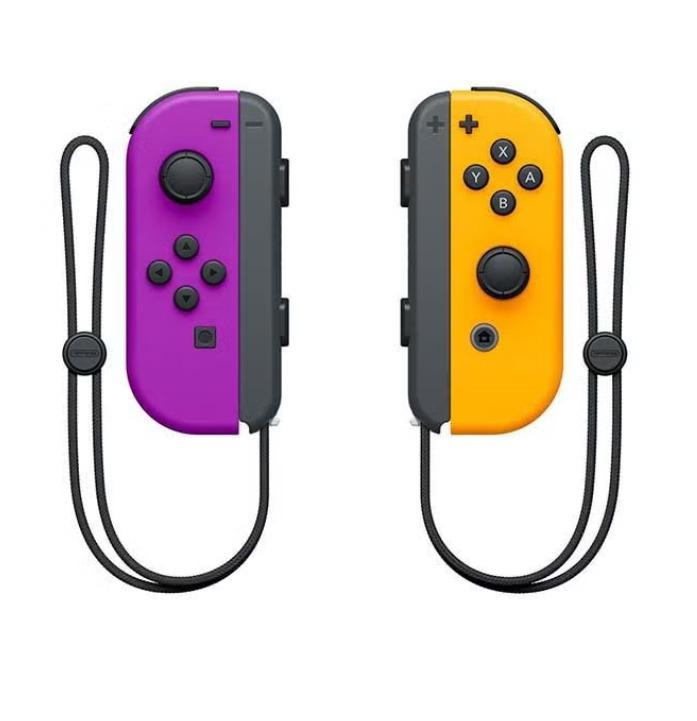 Joy-Con Gamepad Nintendo Switch Fortnite Neon Purple - Orange