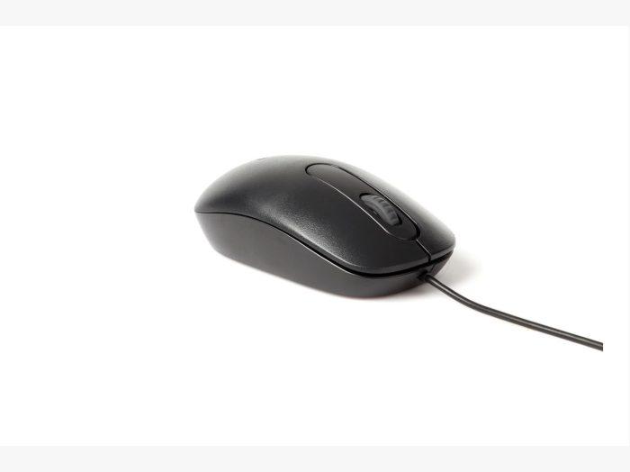 Rapoo N200 Optical Mouse Wired – Black
