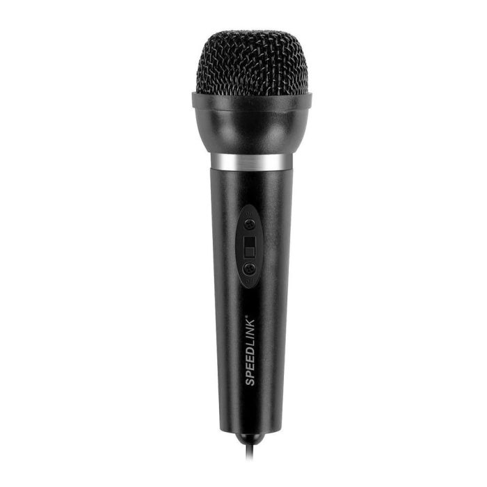 Speedlink CAPO SL-8703-BK Desk & Hand Wired Microphone - Black
