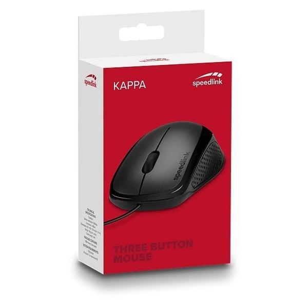 Speedlink KAPPA SL-610011-BK USB Mouse - Black