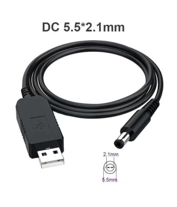 USB Boost Cable Outer Diameter 5.5MM 5V TO 12V LD0 888 1 |