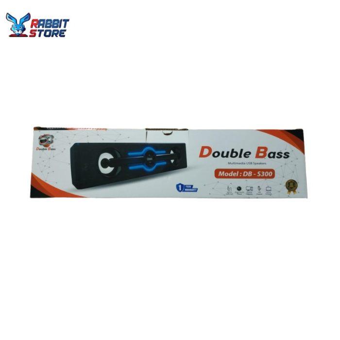 Double Bass Multimedia USB Speakers DB - S300 - Black