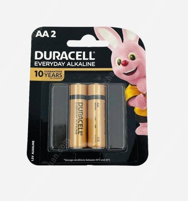Duracell Everyday Alkaline Battries AA2 – 1.5v