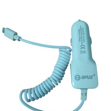 GFUZ CH 06 Car Charger Auto ID 2IN1 2.4A Output 2 1 |