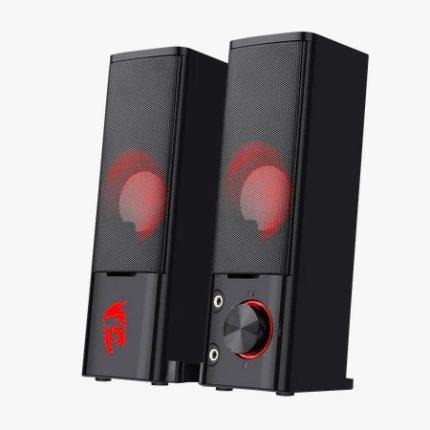Redragon GS550 Orpheus PC Gaming Speakers, 2.0 Channel Stereo Desktop Computer Sound Bar with Compact Maneuverable Size