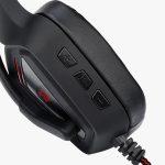 Redragon H310 MUSES Wired Gaming Headset, 7.1 Surround-Sound Pro-Gamer Headphone - Black