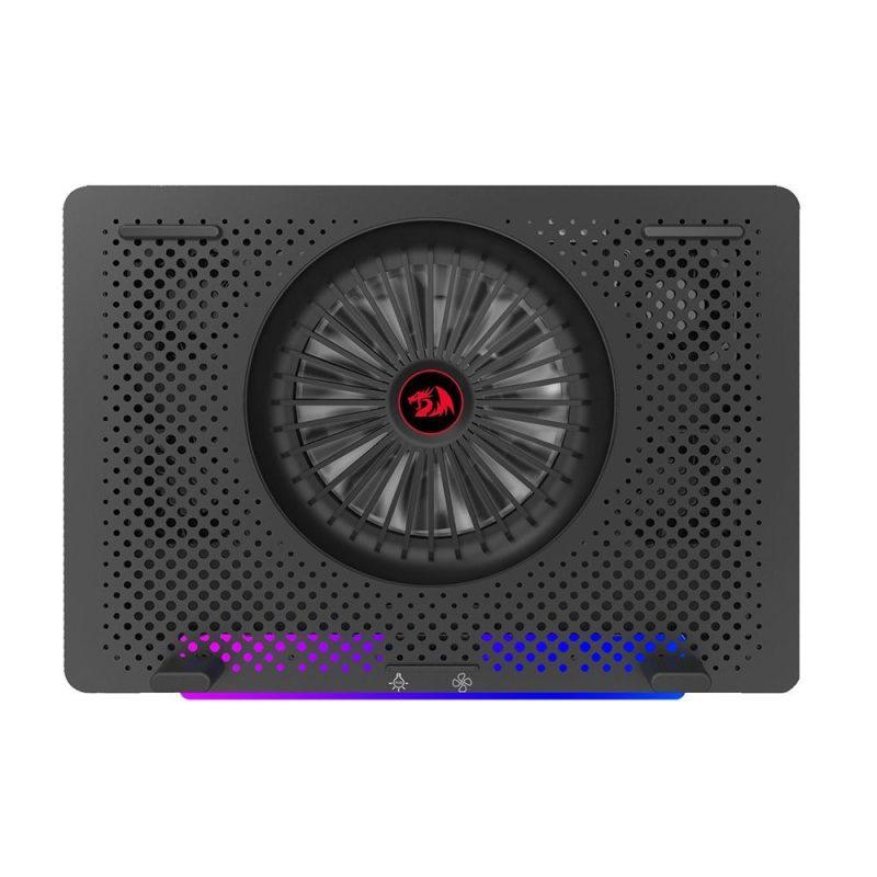 Redragon IVY GCP500 RGB Laptop Cooler – Support 12 to 17 Inch - Black