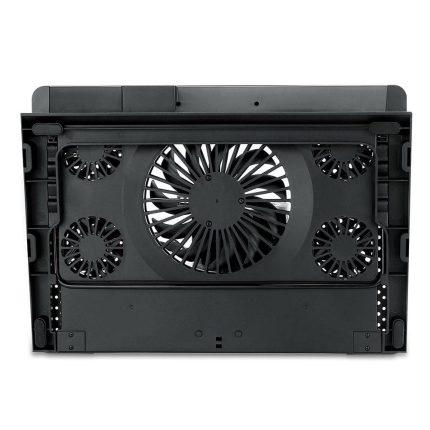 Redragon IVY GCP500 RGB Laptop Cooler – Support 12 to 17 Inch Black 3 1 |