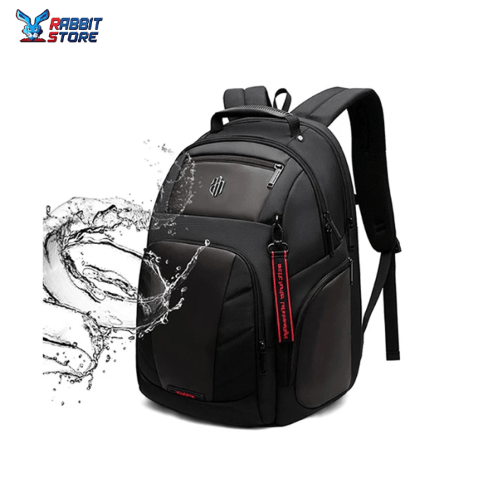B00341 15.6 Inch Laptop Large Capacity Business School Waterproof Backpack Bag USB Outport2 |