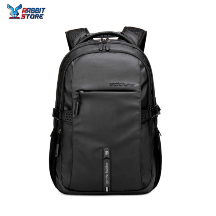 B00388 15.6 inch Light Large Capacity Travel Business Waterproof Backpack USB Outport Black 4 |