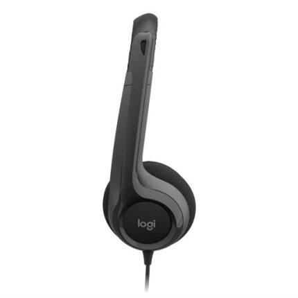 Logitech H390 USB Computer Headset - Black