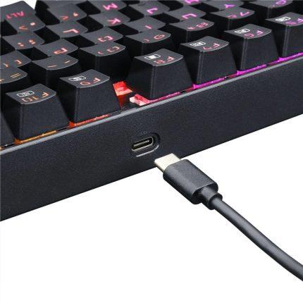 REDRAGON K552 KUMARA PRO RGB Wireless Gaming Mechanical Keyboard – Blue Switches