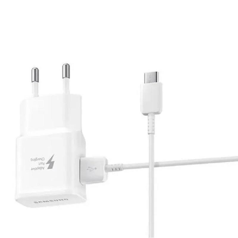 Samsung Fast Charge ( 15W ) Travel Adapter USB Type-C To A Cable - White