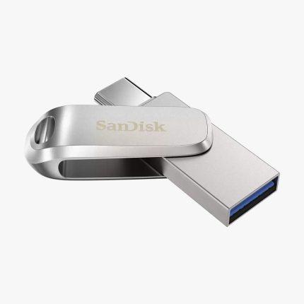 Sandisk Ultra Dual Drive uxe USB Type-C 128GB 400 MBS - Silver