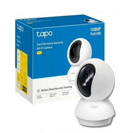 Tapo C200 PanTilt Home Security Wi Fi Camera 1080P Full HD White 2 1 |