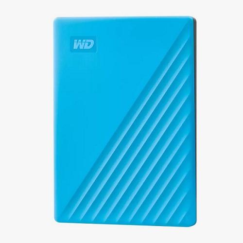 WD 5TB My Passport Portable External Hard Drive - Blue