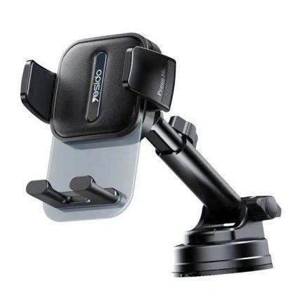 Yesido C261 Car mounted Cell phone stand - Black
